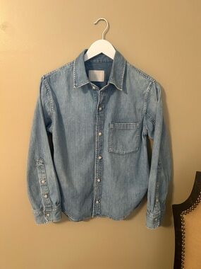 Citizens Of Humanity Light Blue Denim Shirt